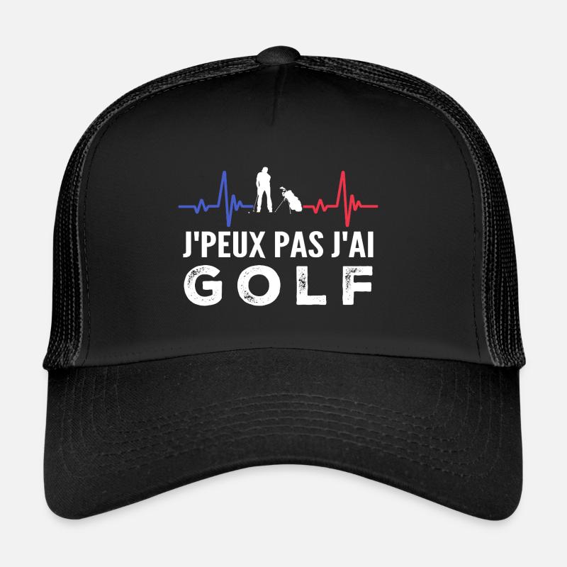 Je peux pas j'ai golf Casquette trucker 