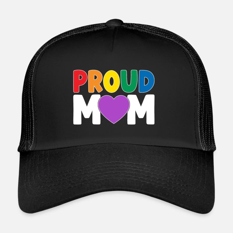 Fière Mère LGBT Casquette trucker 