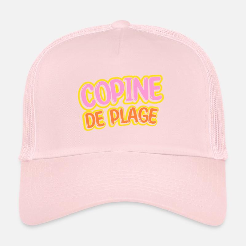 Copine de plage Casquette trucker 