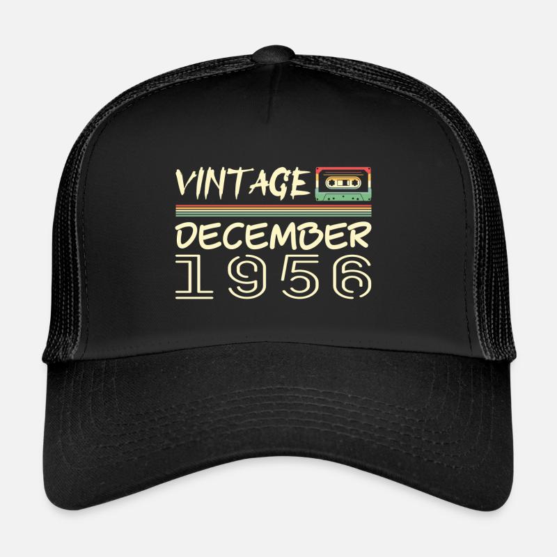 1956 Dezember 1956 Jubiläum Dezember 1956 Trucker Cap
