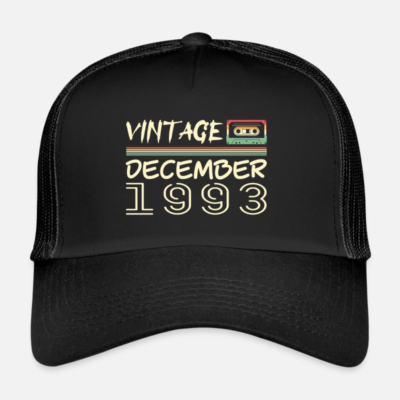 1993 Décembre 1993 Jubilé Décembre 1993 Casquette trucker 