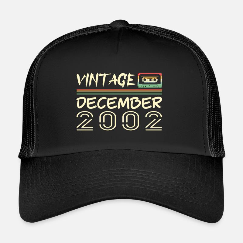 2002 Décembre 2002 Jubilé Décembre 2002 Casquette trucker 