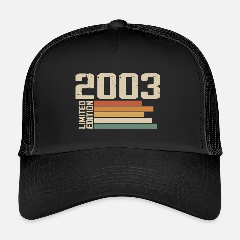 2003 Jahrgang - Retro 2003 Geburtstagsgeschenk 2003 Trucker Cap