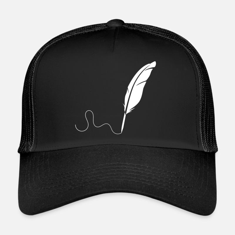 Weisse Feder Trucker Cap