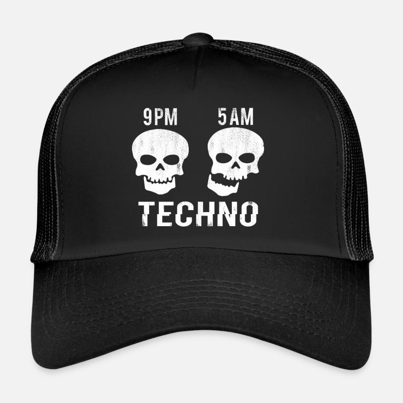 Techno meme Casquette trucker 