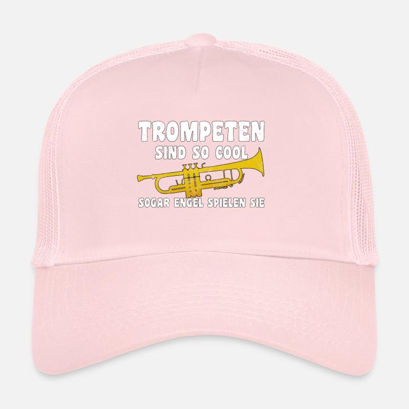 Trompete Trompeter Musiker Blasmusik Jazz Lehrer Trucker Cap