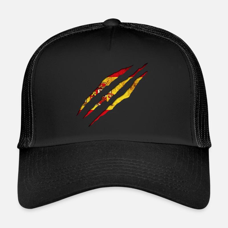 Bandera Spanien Garras Trucker Cap