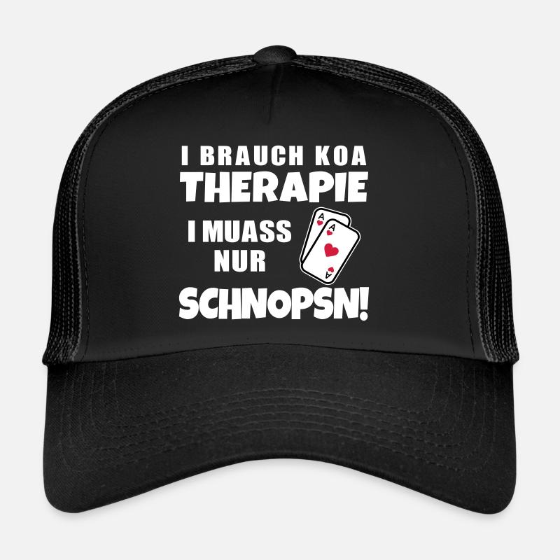Lustiger Spruch Dialekt Österreichisch Schnapsen Trucker Cap
