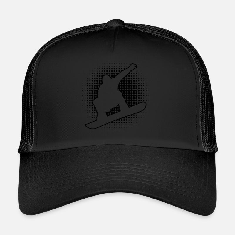 Wintersport Snowboard Snowboarder Snowboarding Trucker Cap