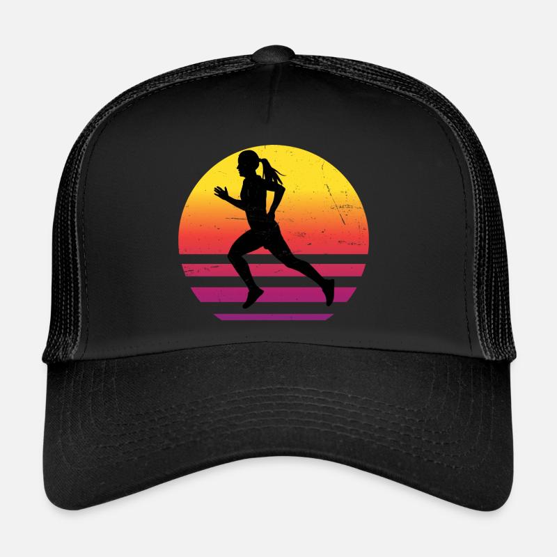 Course de cross-country Course de course Casquette trucker 