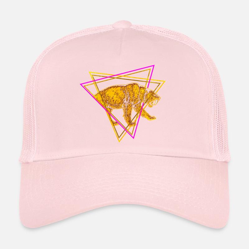 Tigre à dents de sabre Casquette trucker 