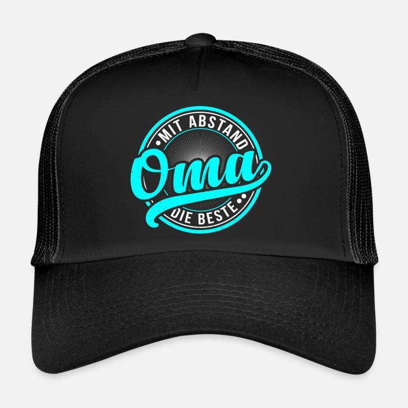 MIT ABSTAND DIE BESTE OMA Trucker Cap