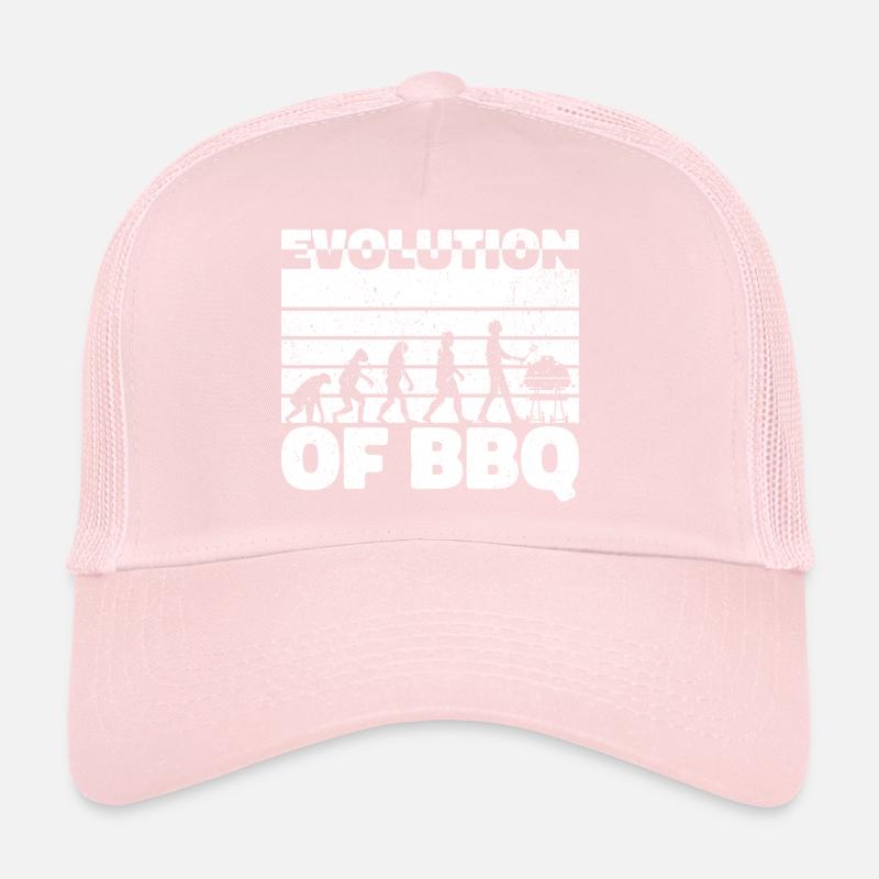 Evolution des BBQ - Grill Delight Geschenk Trucker Cap