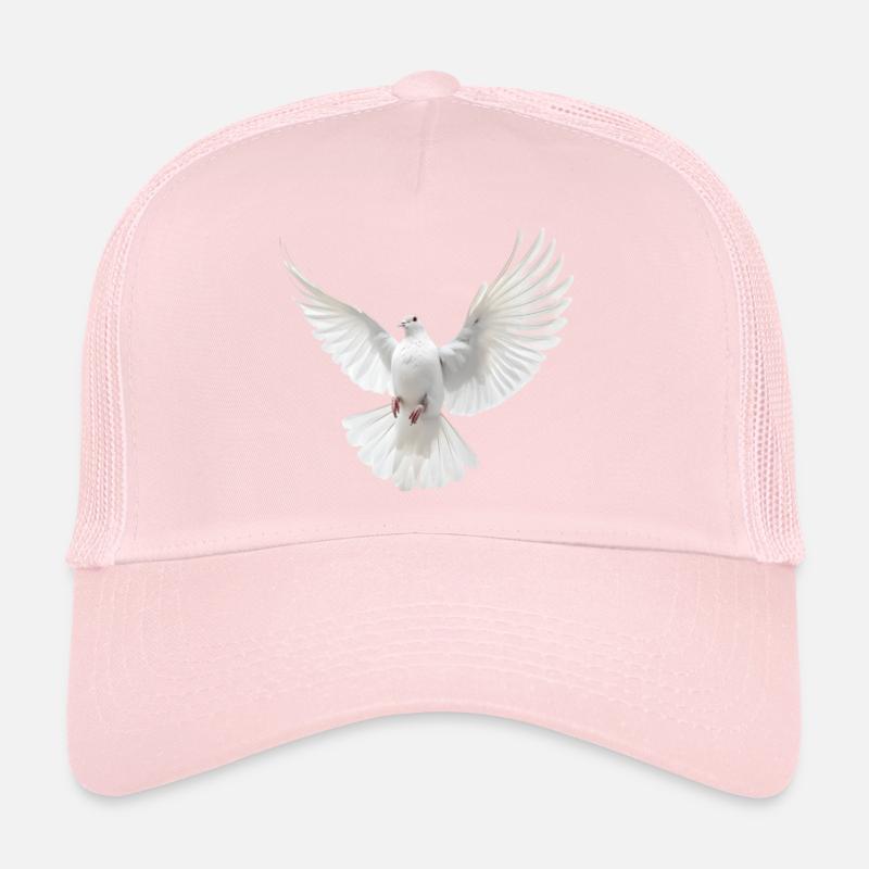 Weiße Taube Trucker Cap