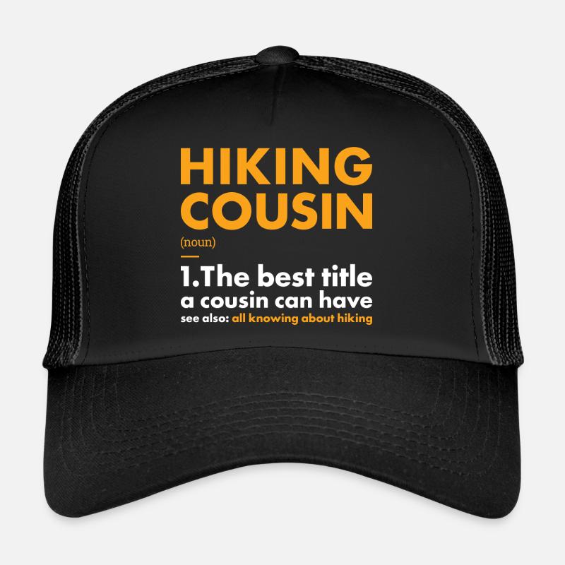 Randonneur Cousin Définition Randonnée Casquette trucker 