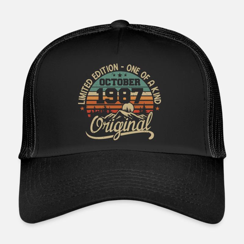 Oktober 1987 - Legenden wurden im Oktober 1987 geboren Trucker Cap