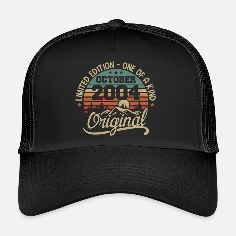Octobre 2004 - Légendes Sont Nées En Octobre 2004 Casquette trucker 
