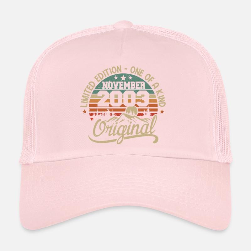 Retro November - November 2003 Geburtstagsgeschenk Trucker Cap