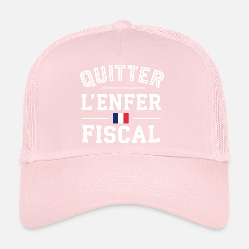 Quitter l'enfer fiscal Casquette trucker 