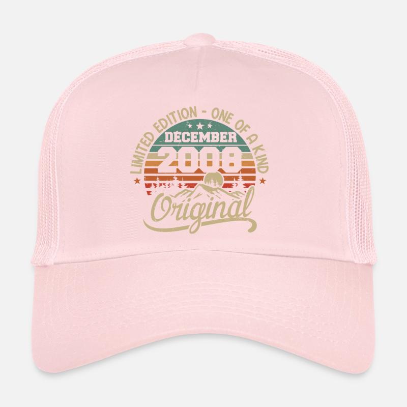 Original 17th Anniversary Gift, December 2008 Trucker Cap