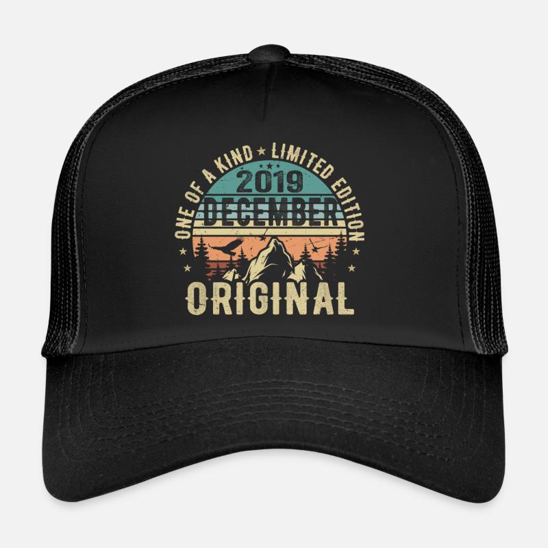 Légendes Anniversaire Décembre 2019 Naissance Cadeau Casquette trucker 