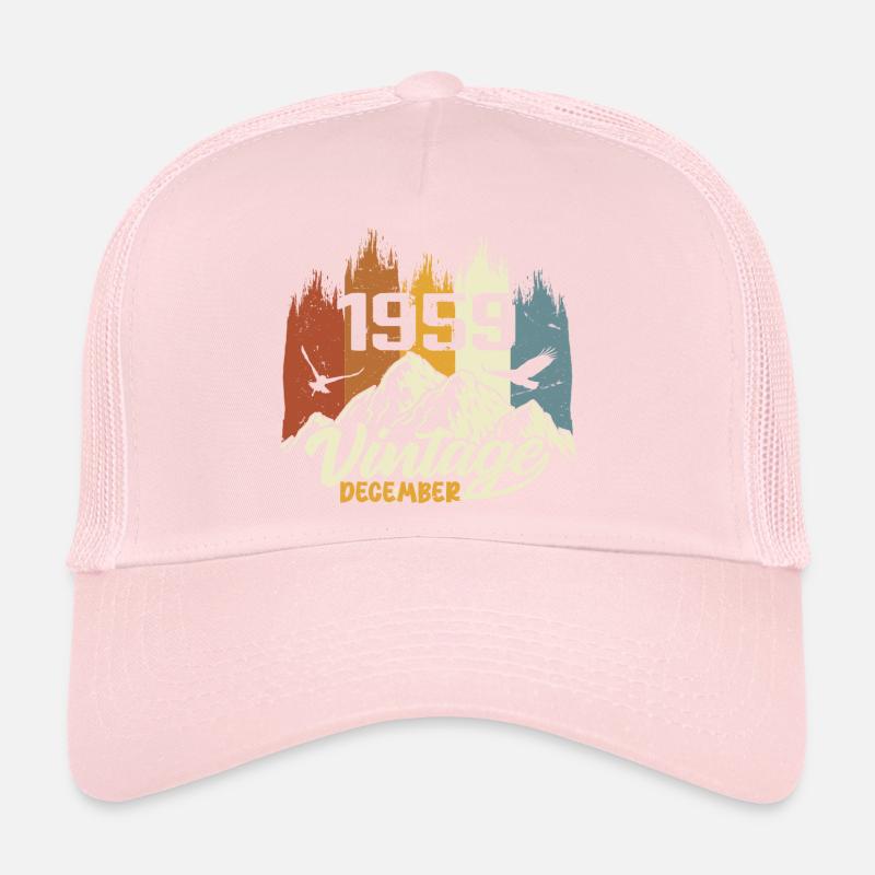 Geburtstagsgeschenk geboren im Dezember 1959 Trucker Cap