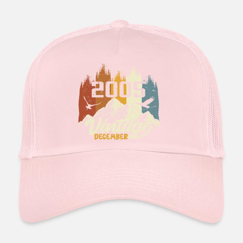 Cadeau d’anniversaire né en décembre 2005 Casquette trucker 