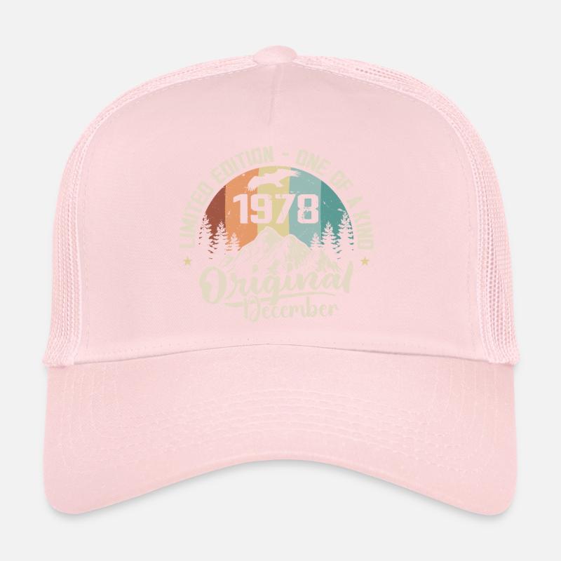 Anniversaire Décembre 1978 - Cadeau decembre 1978 Casquette trucker 