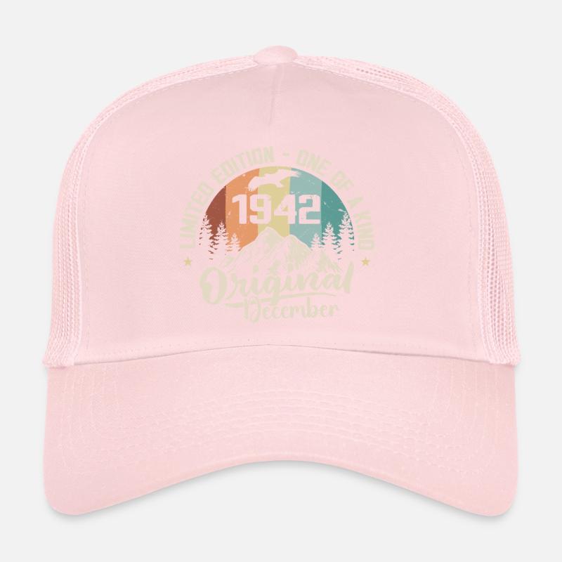 Geburtstag Dezember 1942 - Geschenk Dezember 1942 Trucker Cap
