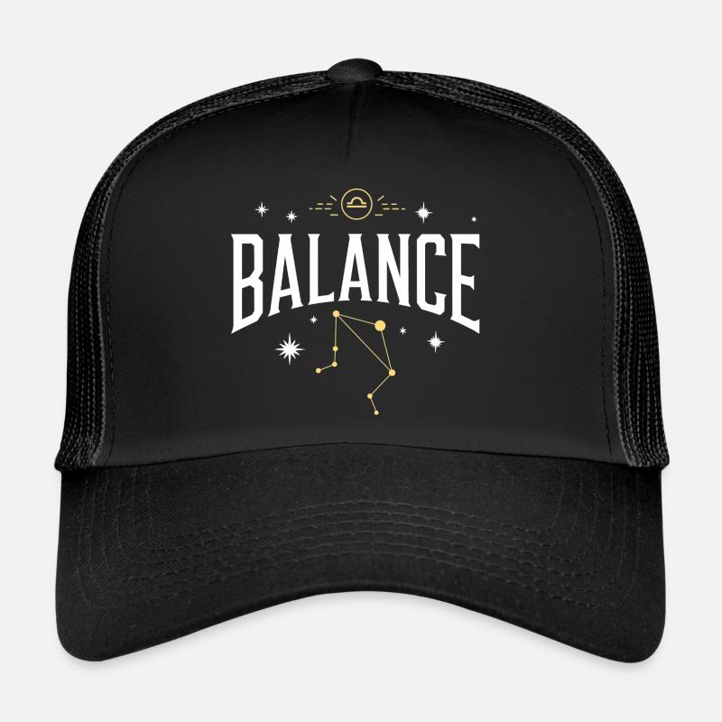Signe astro balance Casquette trucker 