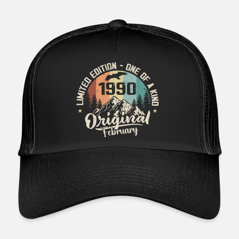February 1990 - Cadeau Février 1990 Casquette trucker 