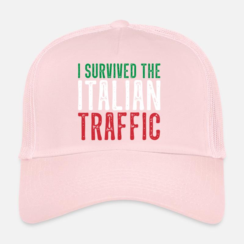 Italie Circulation Conduite Drôle Casquette trucker 