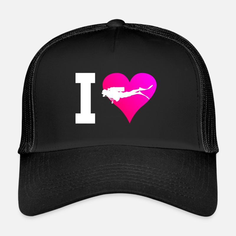 Plongée Hommes Plongée Libre Plongée Plongée Plongée Sous-Marine Plongeur Casquette trucker 