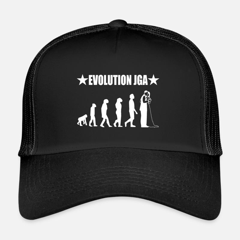Junggesellenabschied - Trucker Cap - Schwarz/Schwarz