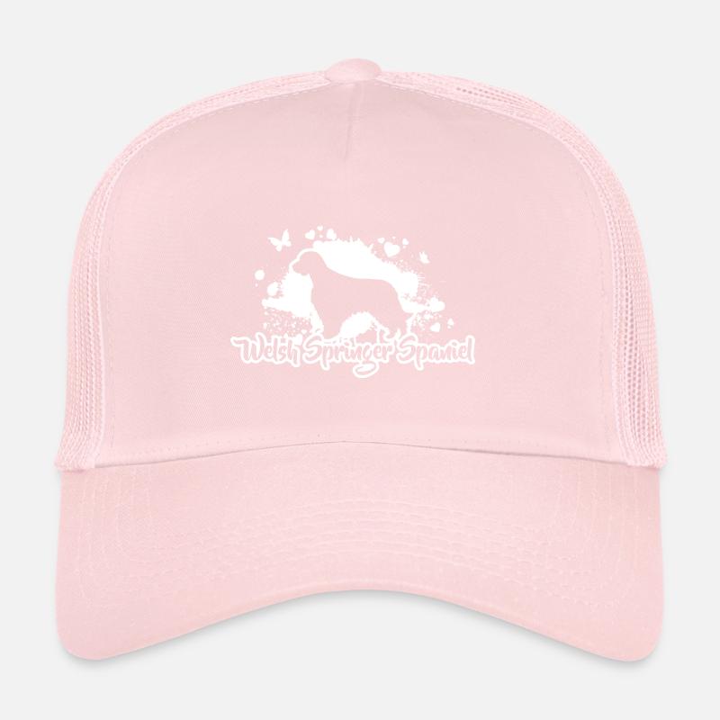 WELSH SPRINGER SPANIEL Race de chien Chiens Wilsigns Casquette trucker 