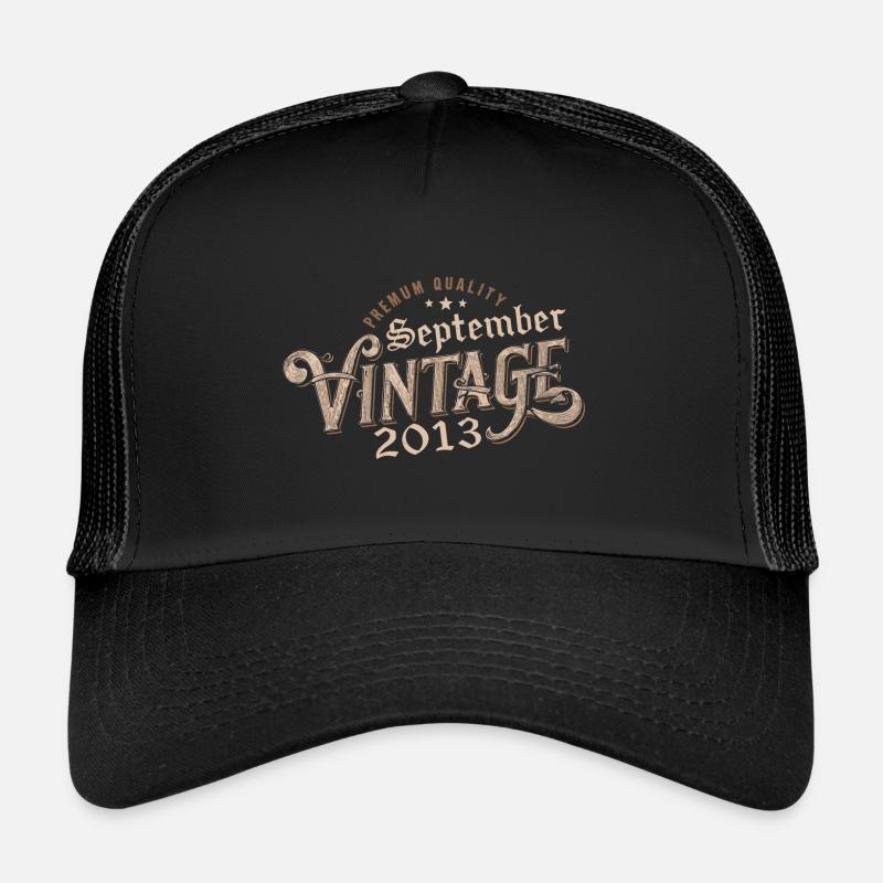 Birthday September 2013 Gift September 2013 Trucker Cap