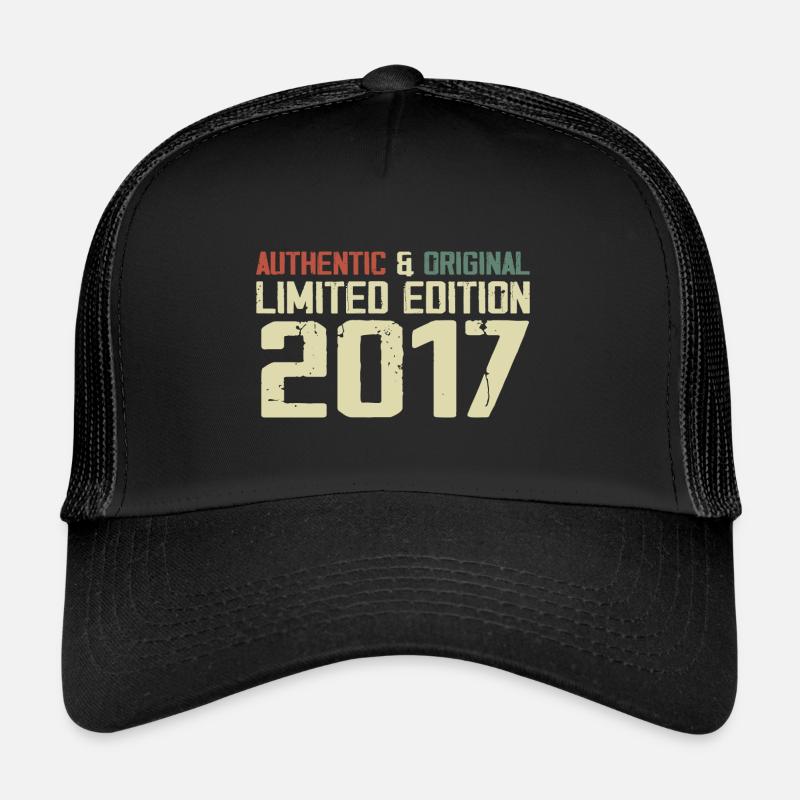 2017 Cadeau Anniversaire 2017 Vintage 2017 Rétro Casquette trucker 