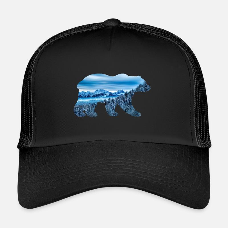 Animaux de Saisons - Edition Hiver Casquette trucker 