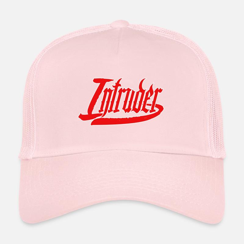 intruder hacker intruder clan sticker computer Trucker Cap