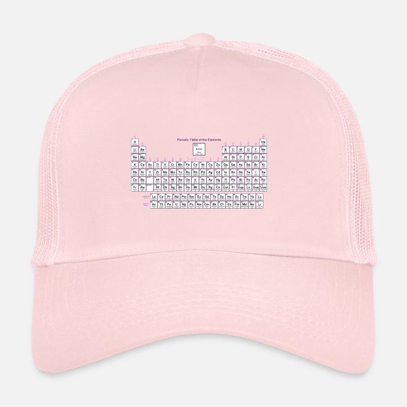 Tableau périodique des éléments Casquette trucker 