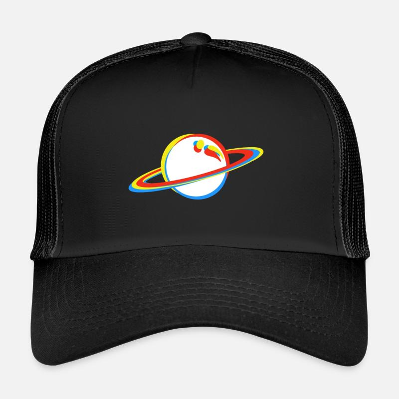 planet - Trucker Cap - black/black