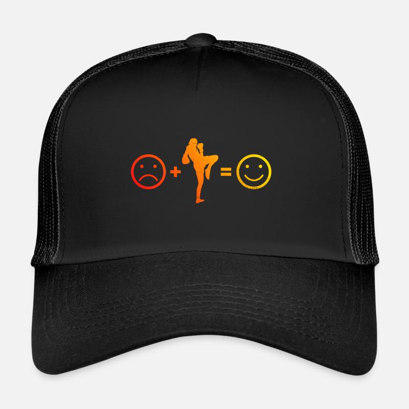 Women's Thai Boxing Muay Thai Men's Thai Boxer Trucker Cap
