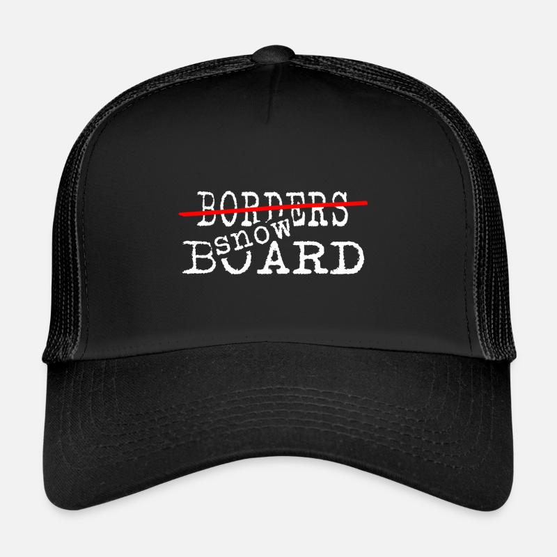 Snowboard Snowboarder Softboot Legend Trucker Cap