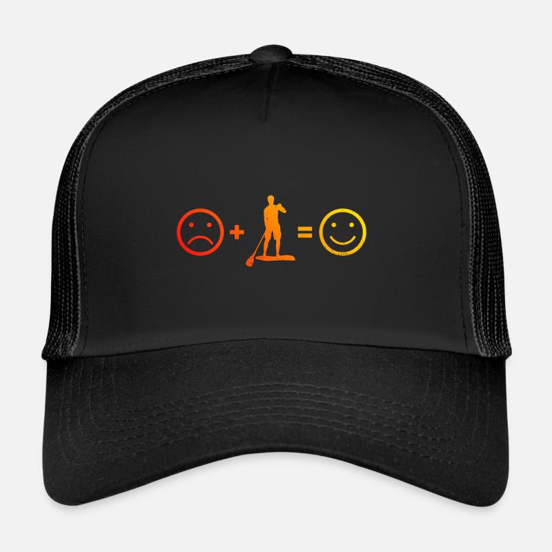 Stand up Paddle Standup Paddle - Casquette trucker  - noir/noir