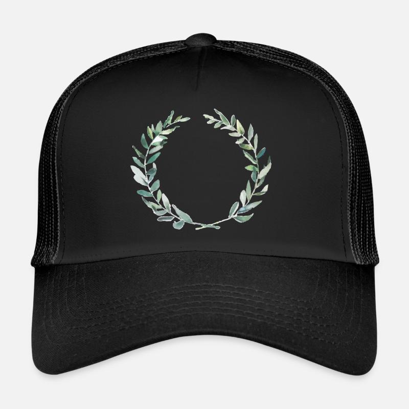 Couronne d'olive Casquette trucker 