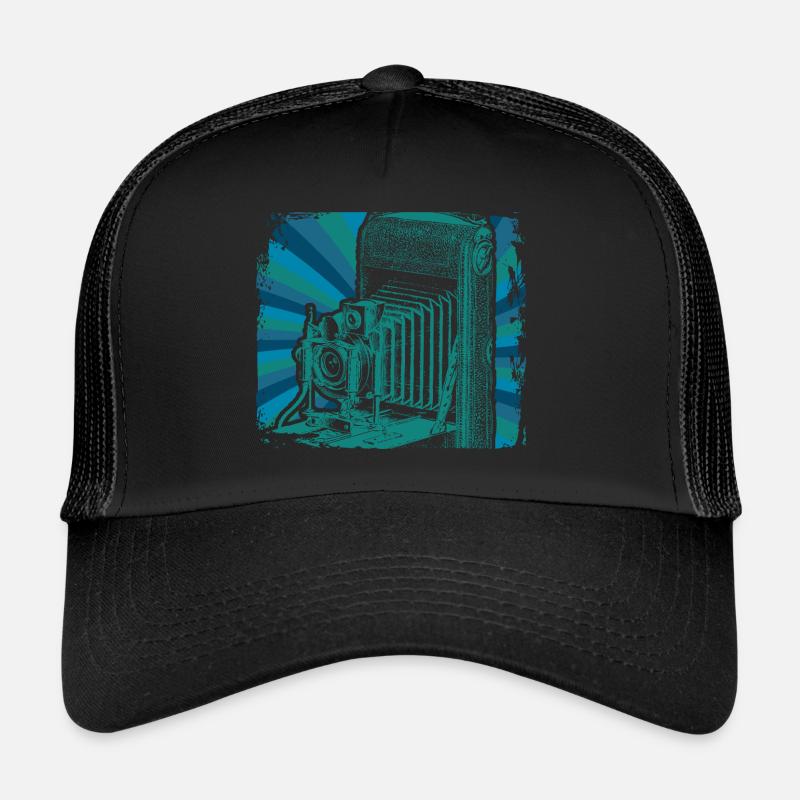 Caméra vintage Casquette trucker 