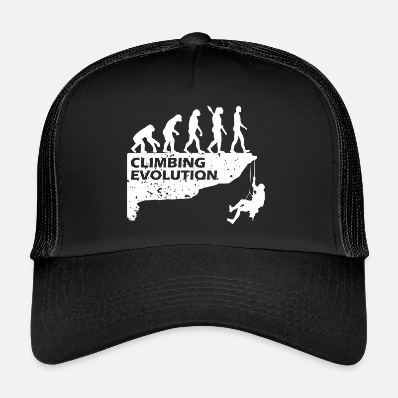 Climbing Evolution - Trucker Cap - Schwarz/Schwarz