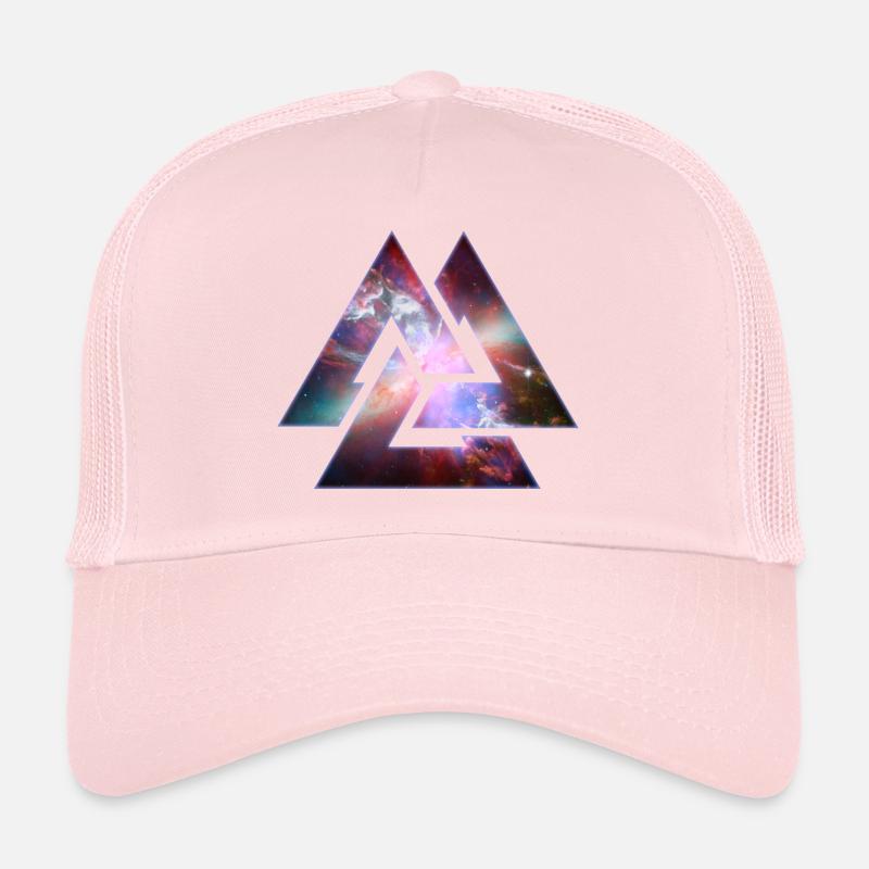 Cosmic Triangle Knot Casquette trucker 