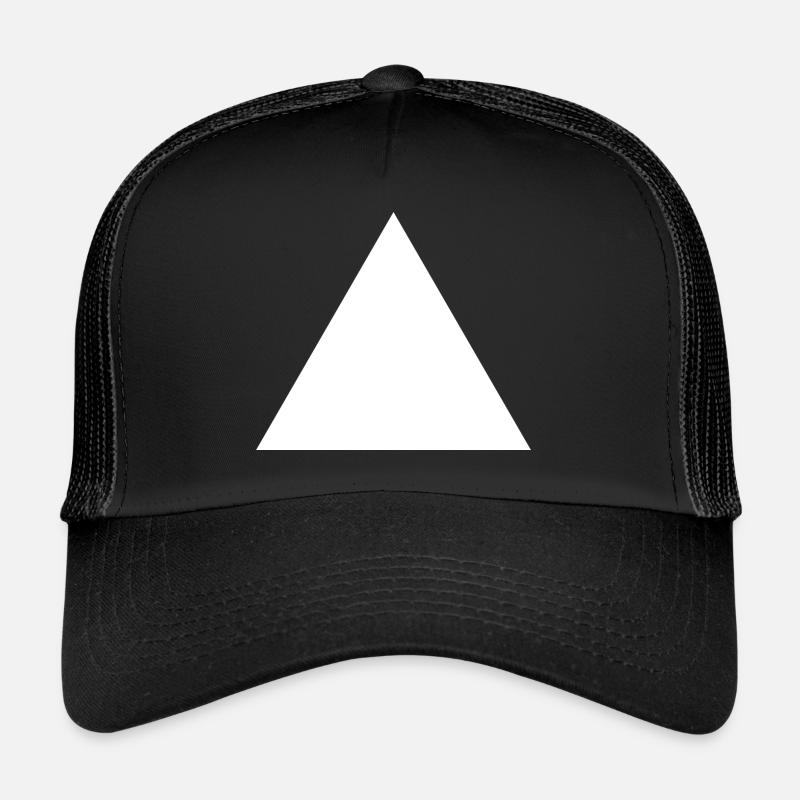 Dreieck - Trucker Cap - Schwarz/Schwarz