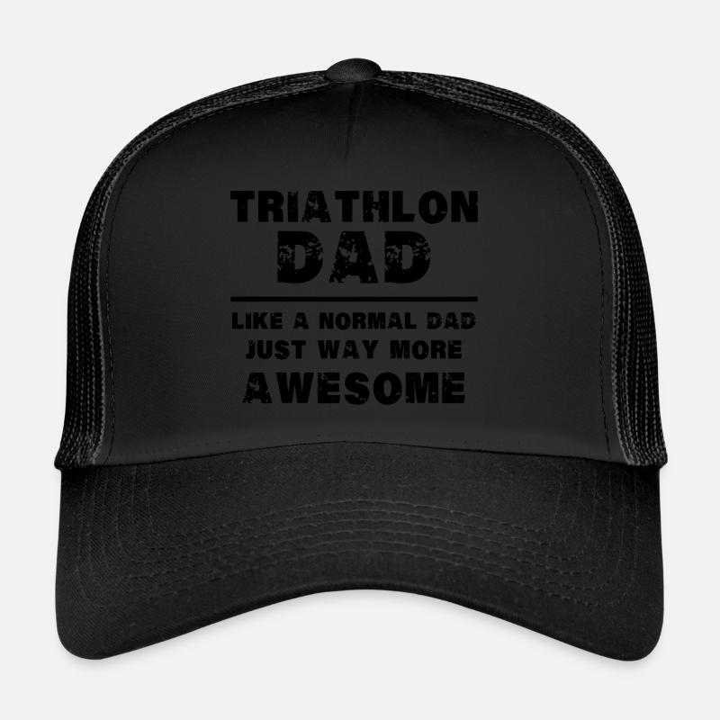 Triathlon - Trucker Cap - Schwarz/Schwarz